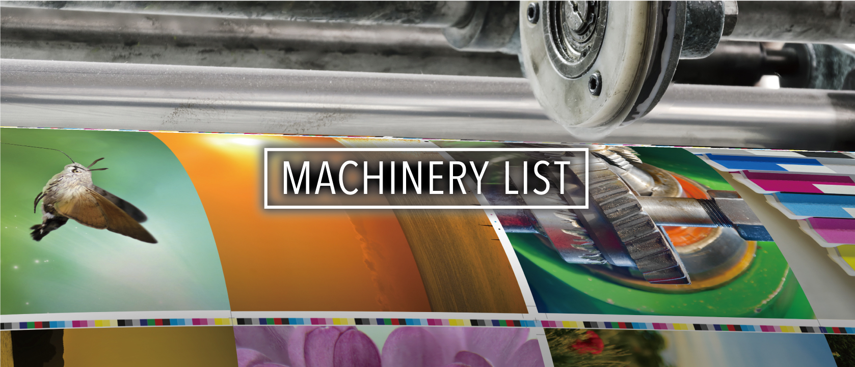 Machinery List | 機械設備一覧